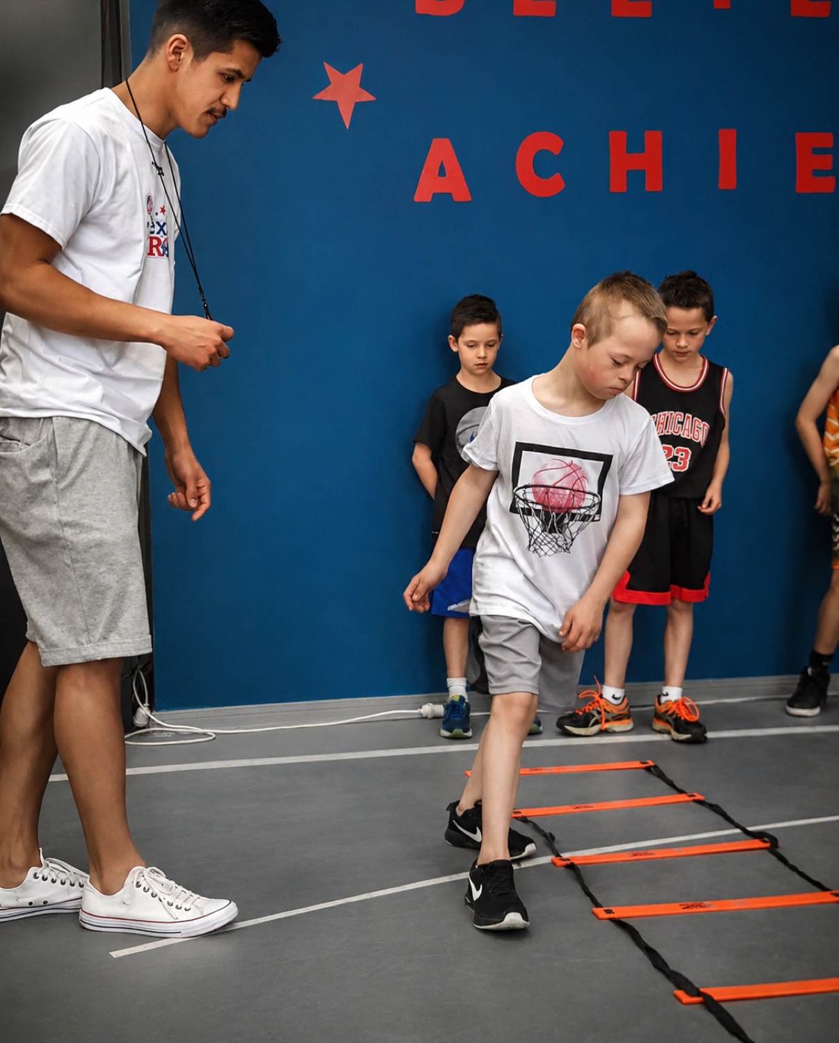 Movement and agility games during the weekend